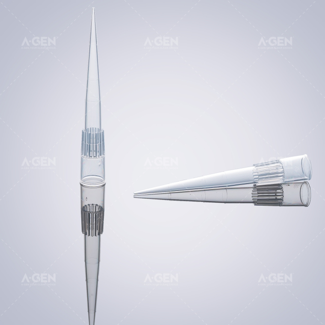 R type low adsorption 200uL transparent tip, bagged
