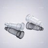 Capless rotating gel column (including pressure ring)