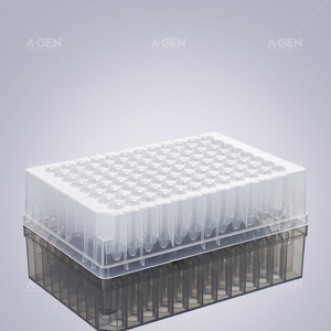 96 round well deep well plate, V bottom, independent wall 0.7ml