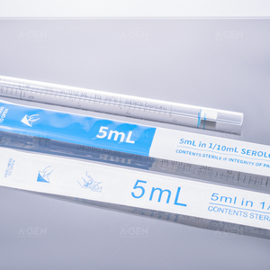 5ml (blue) disposable serological pipette, sterilized (paper-plastic packaging)