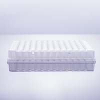 200μL PCR plate with full skirt and black markings