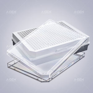 384wells white plate white/clear cover TC treated sterile ,in blister box