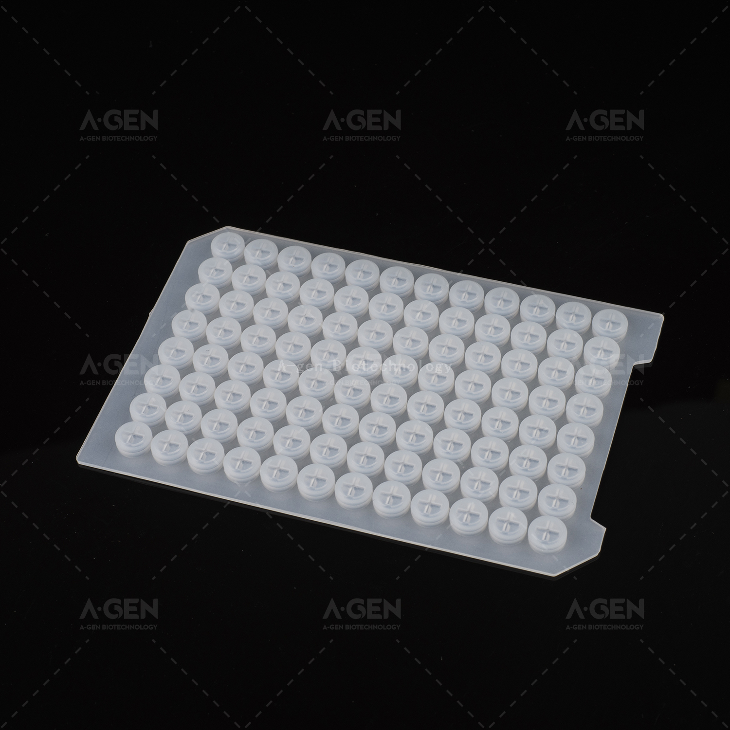 96-Well Silicone Sealing Mat - 10 Pack Non-Sterile Round Well Plate Covers