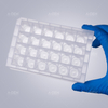 24 square well plate, 10mL, V bottom, suitable for KF, frosted shell