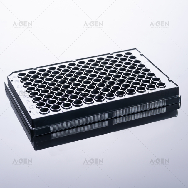 96 Wells Black Plate High Bind Elisa Plate without Lid