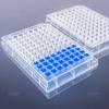 96 round well microplate, V-bottom, 0.45ml