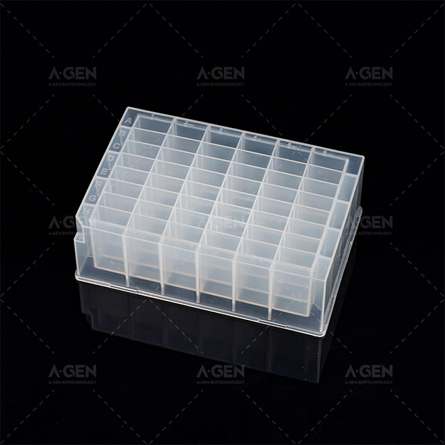 4.6ml 48 Square Well Deep Well Plate Assay Plates
