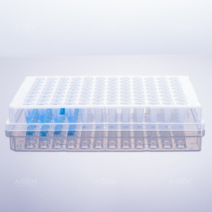 100μL PCR plate with full skirt and original color markings
