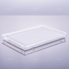 40μL 384-well PCR plate with full skirt, see-through, black markings