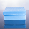 PP Cryo boxes 133*133*52mm(compatible with with 1.5ml/2ml CryoTubes)blue