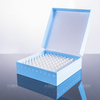 Enhanced PP Cryo Boxes 0.5ml CryoTubes Compatible Blue Dependable Storage