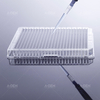 384 Well Flat Bottom Plate for Cell Culture Untreated Sterile Used in Cell Biology Studies