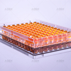 96 Wells U Bottom Clear Plate Middle Bind Elisa Plate with Clear Lid