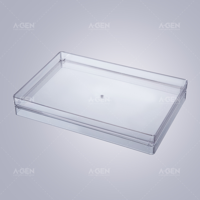 Clear PS Material Deep Well Plate Cover 
