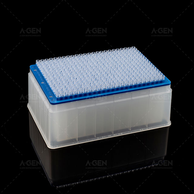Agilent 30μL Transparent Pipette Tip (Racked,sterilized) for Liquid Transfer VTF-384-30-RSL Low Residual with Filter