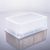 96 square hole deep hole plate, diamond cone bottom