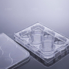 Cell Culture Transparent Plate 6 wells cell culture plate（flat bottom） Flat Bottom No Treated or TC treated Sterile with Clear Cover