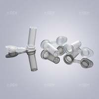 Covered flat bottom purification column (including pressure ring)