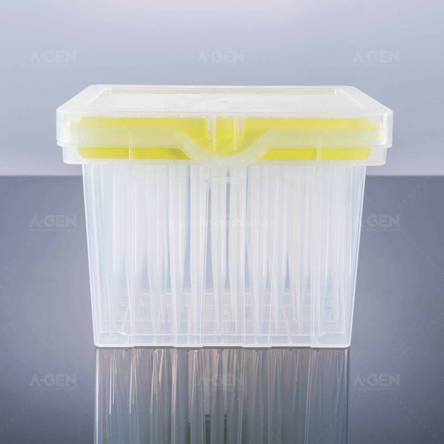 Tecan LiHa 1000μL Transparent PP Pipette Tip (Racked,sterilized) with Filter TTF-1000-RS