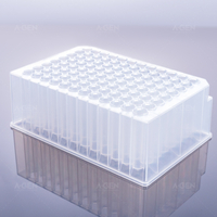 96 round well plate, V-shaped bottom, 2.0ml, shared wall