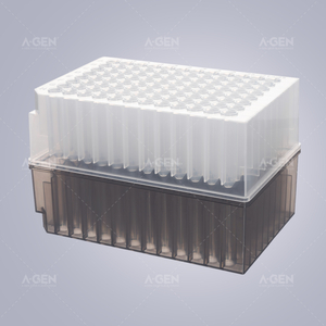 1.3mL 96 round well deep well plate, V bottom, independent wall