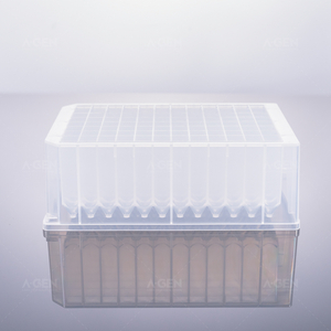 96 square hole deep hole plate, diamond cone bottom