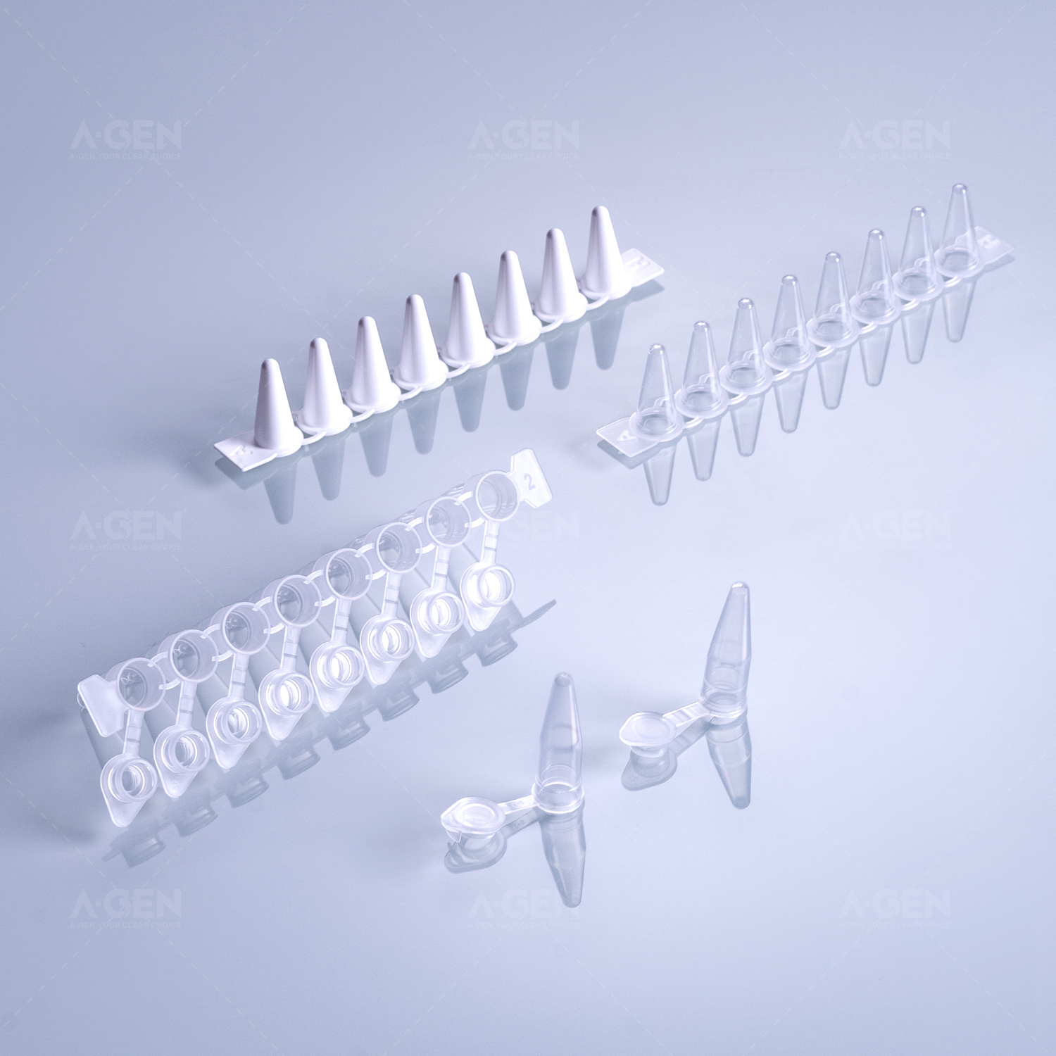 PCR eight-tube 
