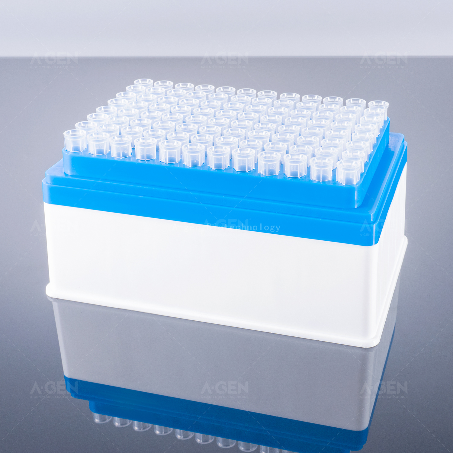Tecan LiHa 200μL Transparent PP Pipette Tip (SBS Racked,sterilized) with Filter TTF-200-RS