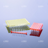 0.2mL Half Skirt Detachable Clear 96 PCR Plate with Black Mark