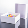 Paperboard Cryo Boxes Compatible with 1.5ml CryoTubes White Color for Clean Look Durable And Reliable Storage Solution