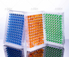 A-Gen multi-color 96-well Elisa plates with clear lids